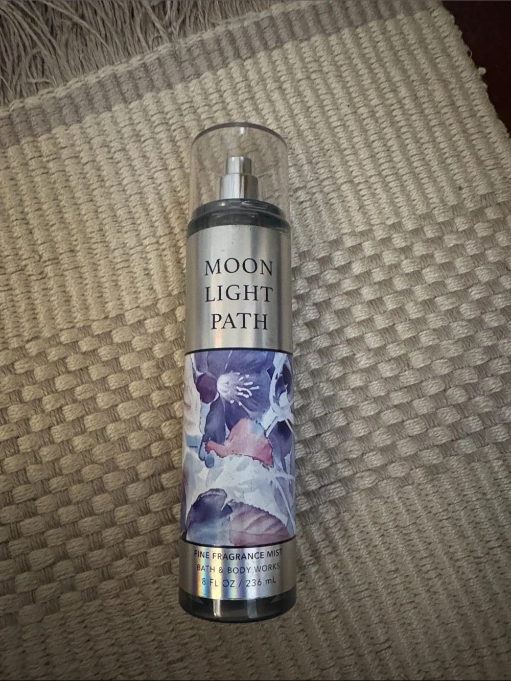 Bath & Body Works Moon Light Path Fine Fragrance Mist - Purple Floral Bottle